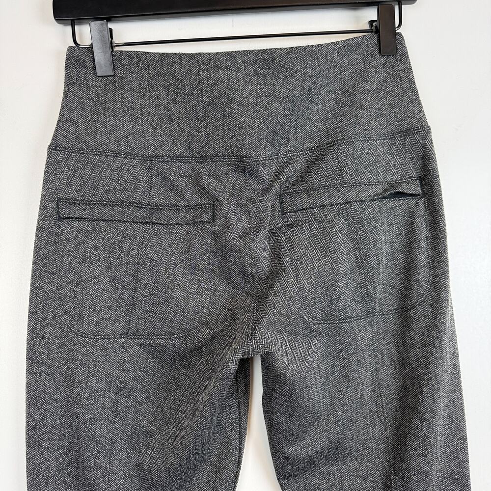 Athleta Delancey Herringbone Tight Leggings Black Gray - M - Picture 5 of 8